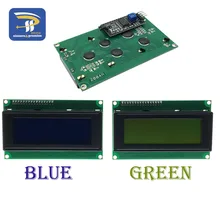 Модуль ЖКД синий экран IIC/iec 2004 HD44780 5V lcd для Arduino DIY KIT желто-зеленый экран обеспечивает файлы библиотеки