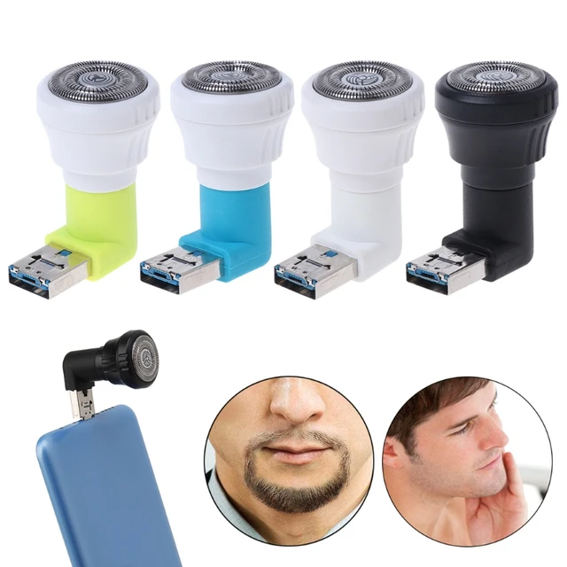 Technical Cell Phone Razor Mini Micro USB & USB Portable Electric Trimmer Shaver Jan25 -B118
