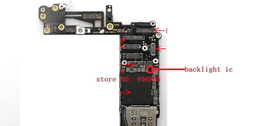 20 шт./лот для телефона 6 &amp Plus подсветка ic U1502 12pin IC чип ремонта материнской платы |