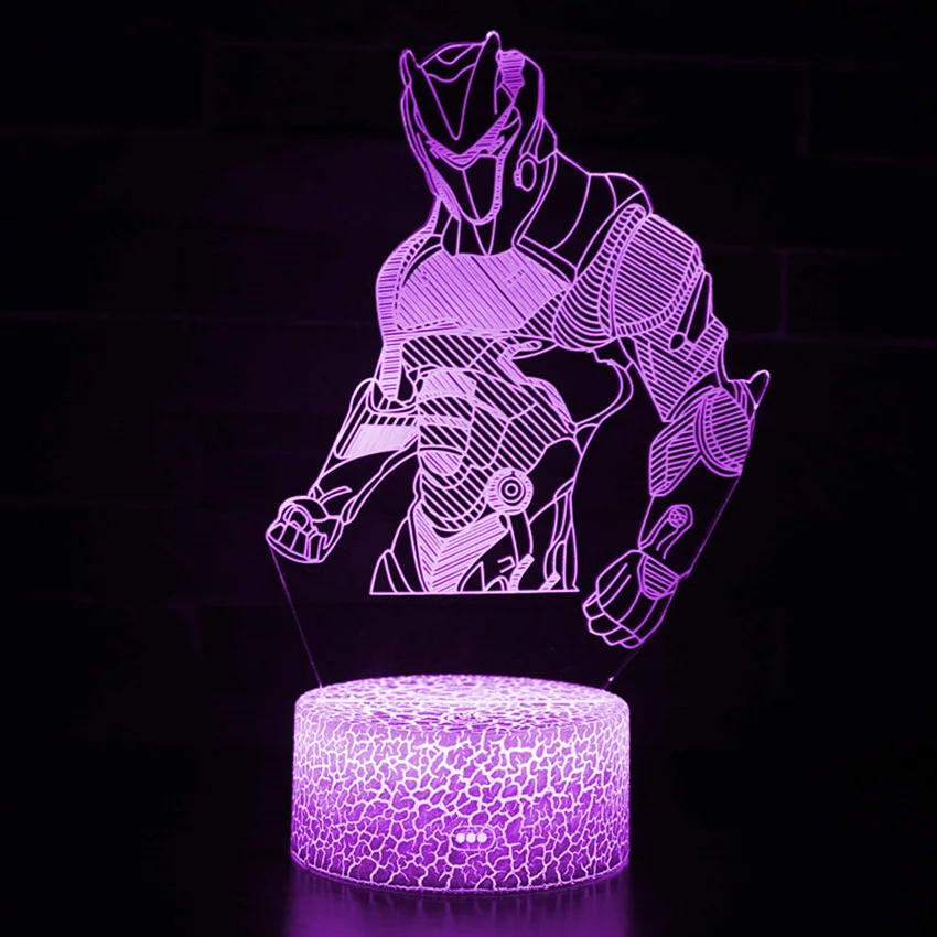 

Figures Fortnight LED NightLight Sleep Light Projection Lamp Children Toys Fortress Night Battle Royale Game Items
