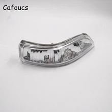 Cafoucs Car Rear View Mirror Trun Signal Light For Honda Accord 2008-2013 Acura 2007-2010 Mirror warning Led Lamp