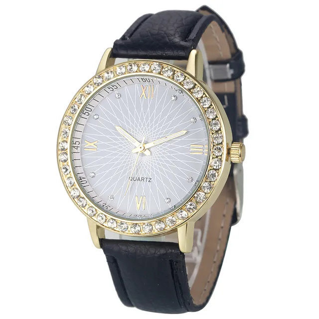 women watches fashion 2018 Popular Diamond Analog Leather Quartz Daily Casual St women watches fashion 2018 Popular Diamond Analog Leather Quartz Daily Casual St