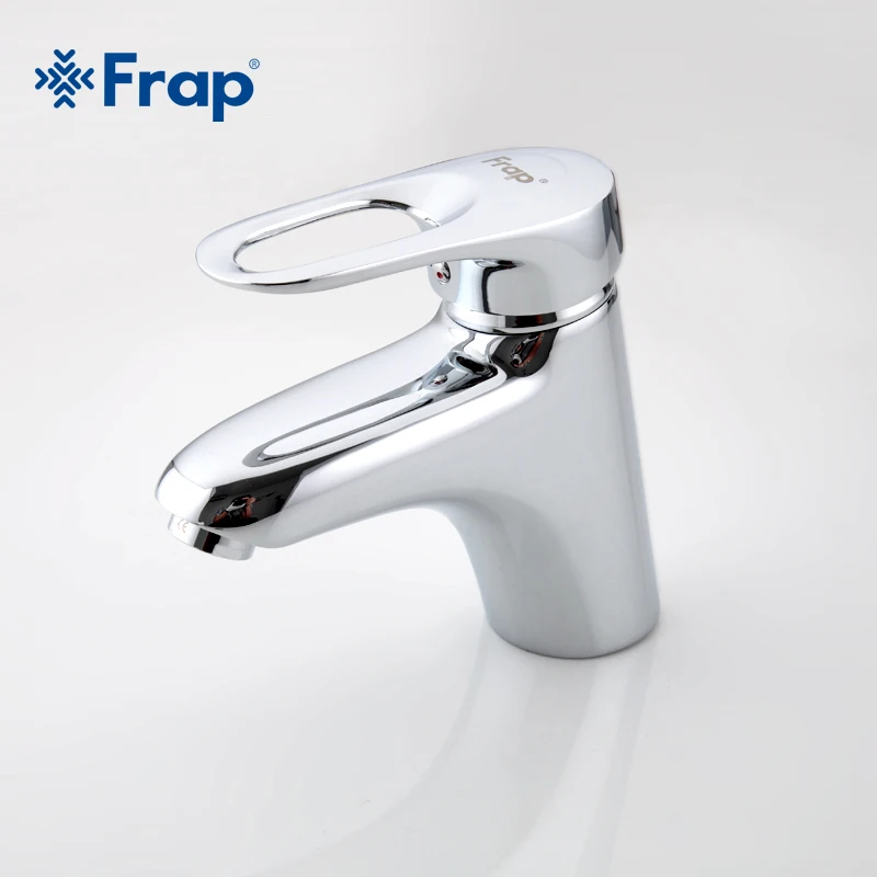 Латунные смесители для раковины Frap F1004 с корпусом кран горячей и холодной воды