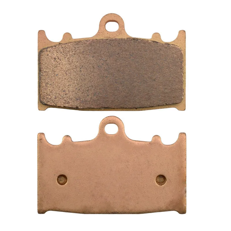 

Motorcycle Parts Copper Based Sintered Brake Pads For KAWASAKI ZXR750 ZXR 750 1989-1995 Front Motor Brake Disk #FA158