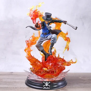 

One Piece Sabo with Flame Dragon GK Statue PVC Figure Collection Model Toy