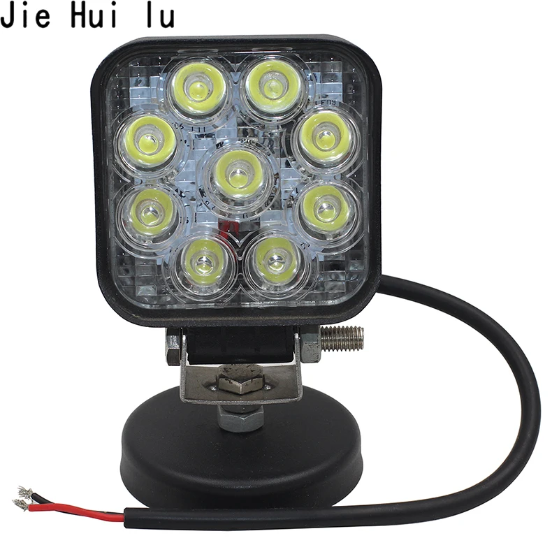 

27W LED Car Truck Working Light Waterproof Square Light Super Bright Spotlight for Off-road Car Motorcycle