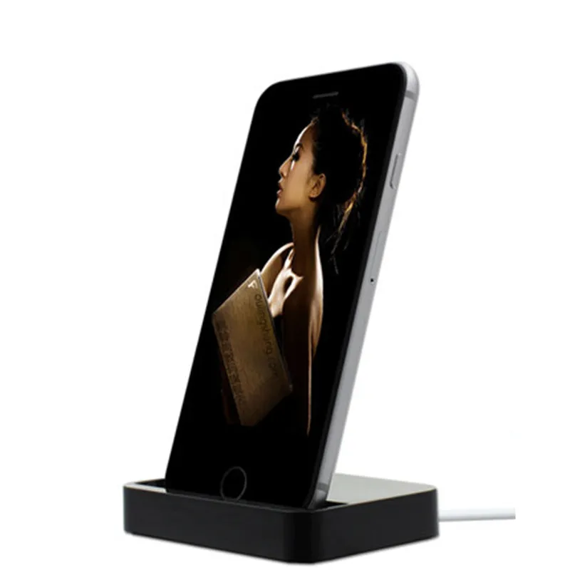 

High quality Desktop Charger Dock Station USB Sync Adapter Mobile Smart Phone Charging Device For iPhone 5 6 6S plus X 7 8 plus
