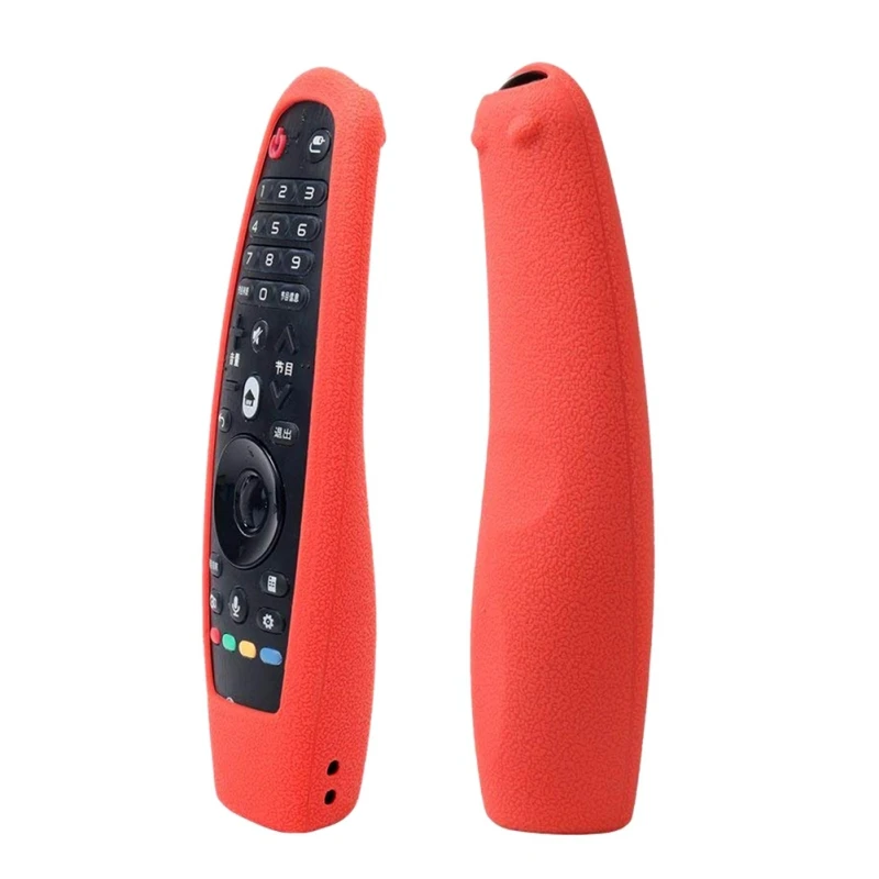 Remote Control Cover Silicone Transparent TV Remote Control Case Air Conditioning Dust Protect Storage Bag