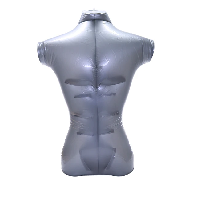 new pvc mannequin plastic male inflatable men torso form mannequin torso form