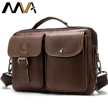 mens genuine leather computer bag men leather bag men vintage business briefcase for mens briefcase laptop bags aktentasche 8592