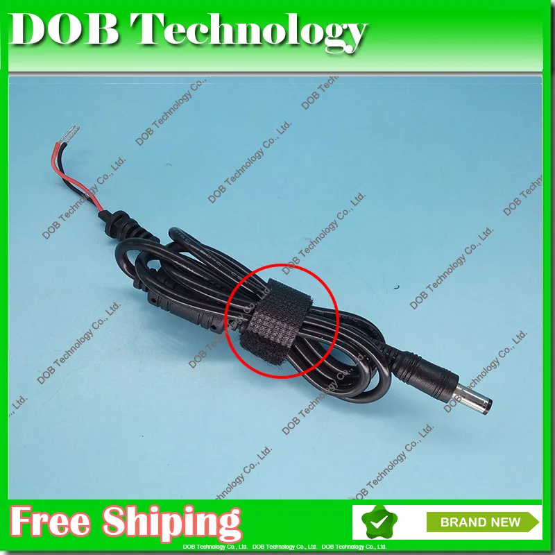 2PCS DC 5.5 x 2.5 5.5*2.5mm Power Supply Plug Connector With Cord / Cable For Toshiba For Asus For Lenovo Laptop Adapter