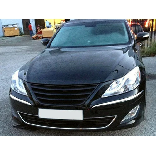 Передний бампер спортивный гриль решетка для Hyundai Genesis 09 14 2009 2014 Седан|Гоночные