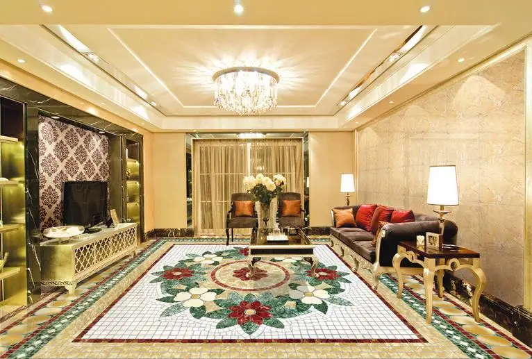 HD Large size PVC 3d floor murals wallpaper Stone parquet 3d floor
tiles papel de parede 3d europeu