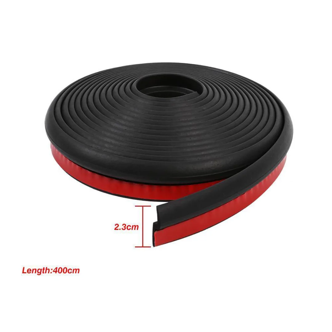 1pc 4M Z Shape Car Door Seal Strip EPDM Noise Insulation Anti-Dust Soundproofing Car Rubber Seal Accessories