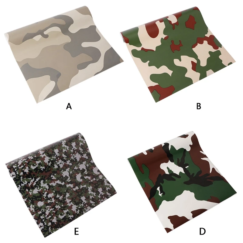 

Car-Styling Universal Premium Camo Car Sticker Vinyls PVC Motor Army Camouflage DIY Decal Automobiles Car Stickers