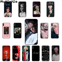 RuiCaiCa Lil Peep Lil Bo Peep мягкий резиновый черный чехол для телефона для iPhone X XS MAX 6 6s 7 7plus 8 8Plus 5 5S SE XR