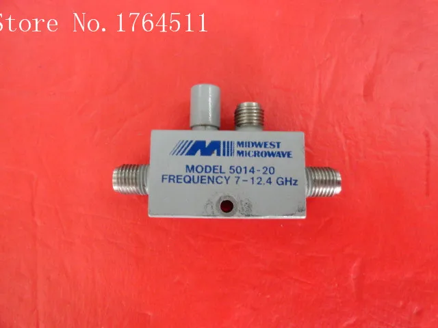 

[BELLA] MIDWEST 5014-20 7-12.4GHz Coup:20dB SMA coaxial directional coupler