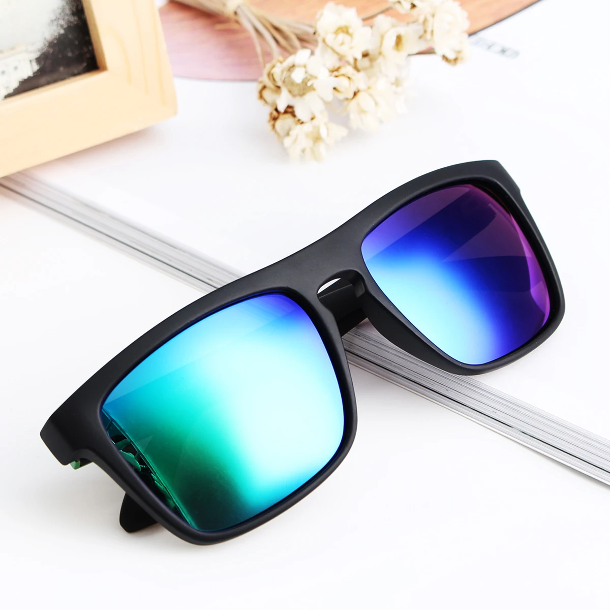 Buy Multicolor Mens Polarized Sport Eyewear Cycling Sunglasses High Definition