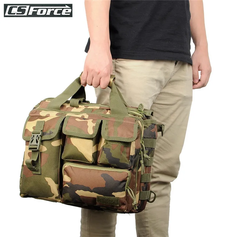 

Tactical Molle Laptop Bag Handbag Shoulder Bags Camera Military Outdoor Sport Men Messenger Bag for Hiking Army Bags Briefcase