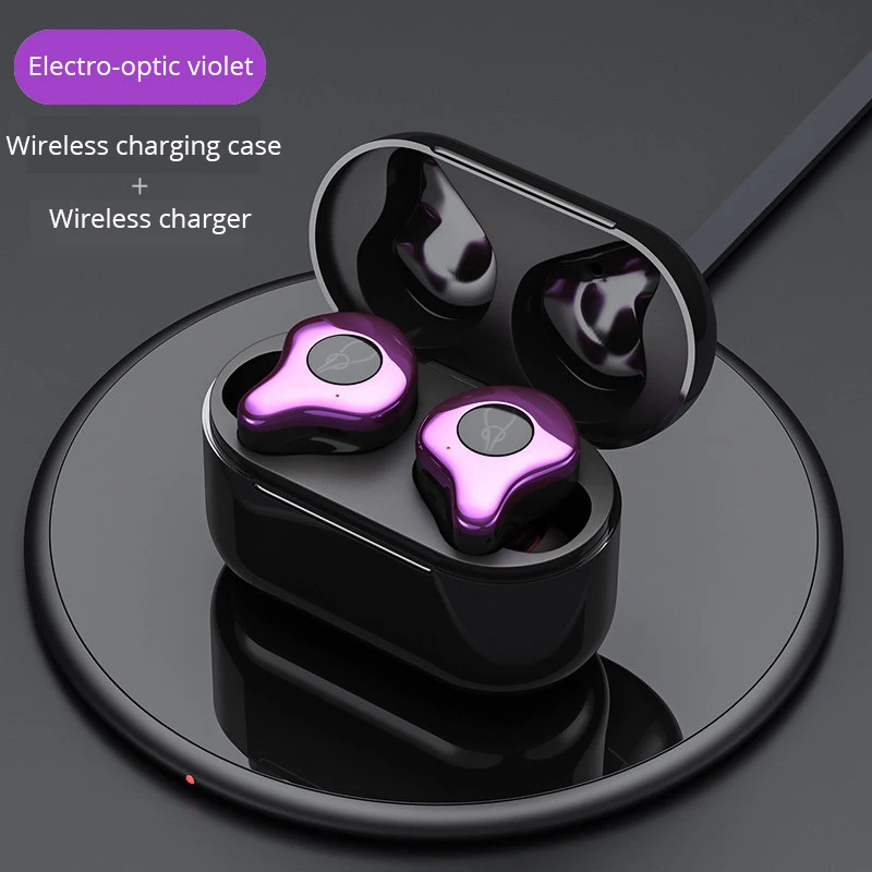 

Original Bluetooth Earphone V5.0 TWS Mini Wireless Earbuds In-ear Sport IPX5 Waterproof with Charging Box Rechargeable Headset
