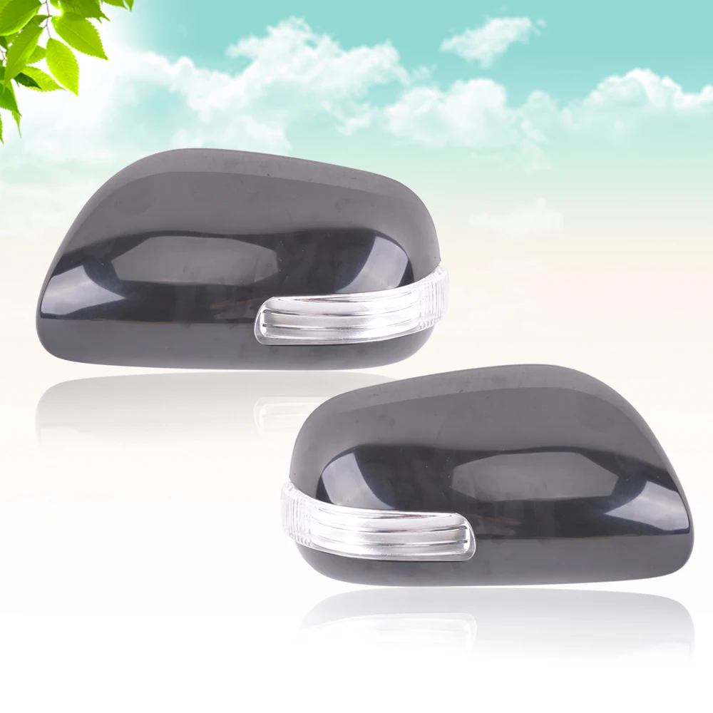 

CAPQX 2PCS For COROLLA 2010 11 12 13 2014 REIZ 2008 2009 Rear View Rearview Mirror Cover & Turn Signal Side Light 87915-02915