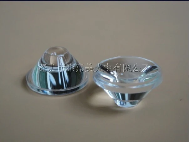 

Led lens 20mm 60 deg Smooth surface, without holder, high power lens, Match with Luxeon SEOUL EDISON