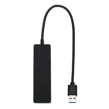 4-Порты и разъёмы USB 3,0 Ультра-тонкий центр данных с расширенным кабелем для MacBook/Mac Pro/Mini/iMac/Surface Pro/XPS/PC/флеш-накопитель/мобильный жесткий диск