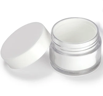 

50g/50ML,Acrylic Cosmetic Cream Jar Container With Screw Cap,Makeup Sub-bottling,Sample Cream Canister100pcs/lot