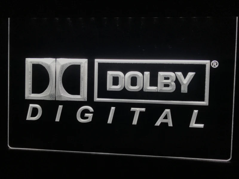 Цифровой светодиодный неоновый знак C034 Dolby|Таблички и знаки| |