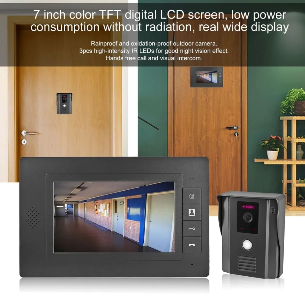 LESHP Video Door Phone Video Intercom 7 LESHP Video Door Phone Video Intercom 7