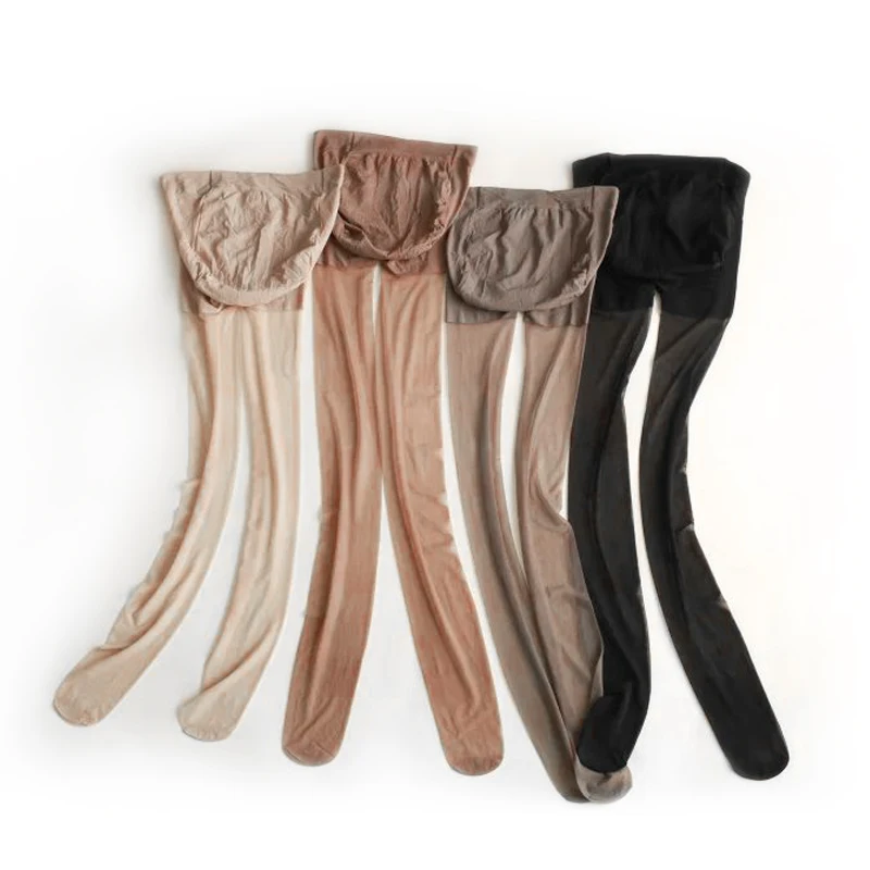 New 8D Summer Women's Socks Hot Single Product For Pregnant Women Pregnant Leg Pants High Elastic Pants Pantyhose Plus Size 2