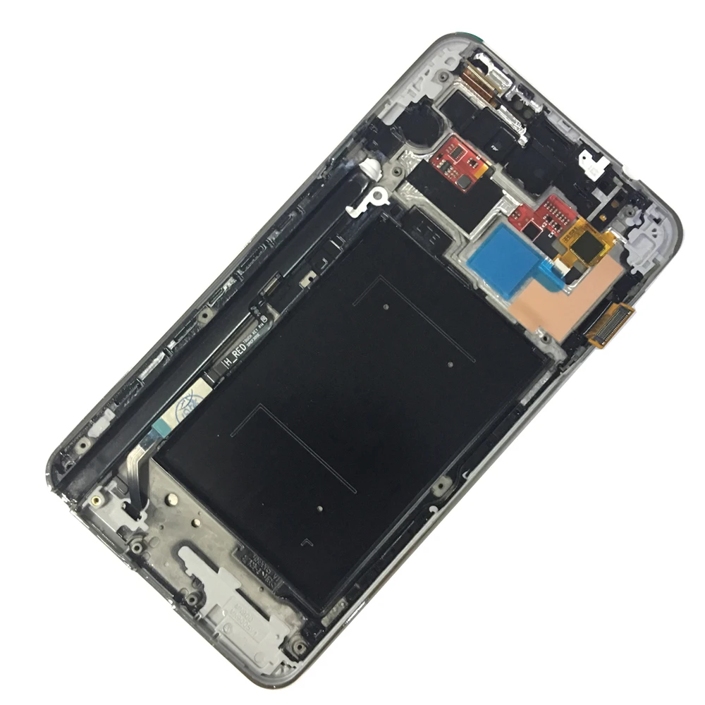 Регулировка яркости lcd s для samsung Galaxy Note 3 N9005 Note3 lcd дисплей рамка кодирующий преобразователь сенсорного экрана в сборе Замена