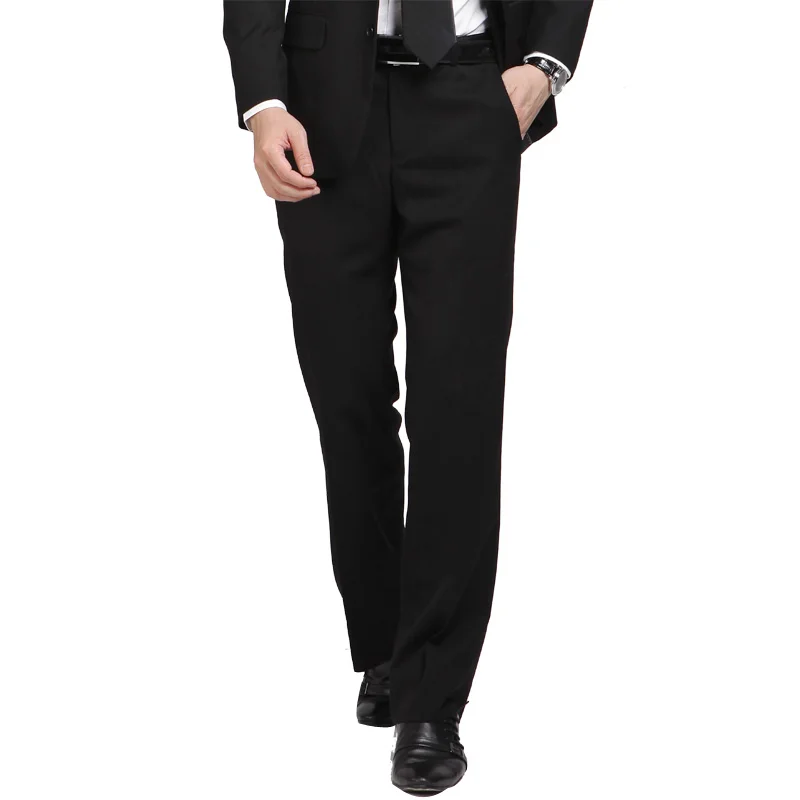 High Quality Brand Clothing Men Pants Formal Full Length Men Dress
