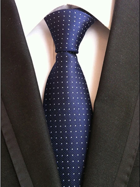 8 см, модный роскошный галстук, желтый, синий, красный, однотонный, в клетку, галстук, шелковый, формальный, на шею, галстуки для мужчин, деловые, свадебные галстуки, подарок, Gravata - Цвет: A01