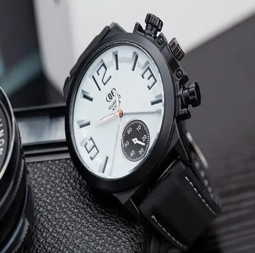 

New Hot Watch Women Men High Quality Leather Analog Quartz Watch Fashion Wristwatches Clock Unique Dial Design Casual Watches