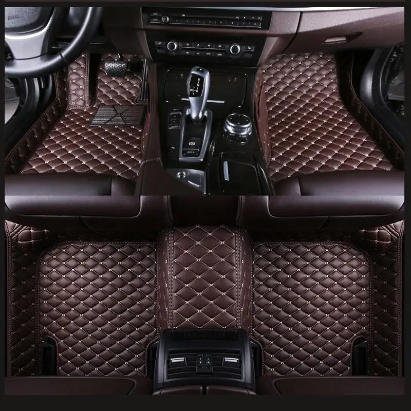 high quality automotive floor mat. Customized 98% automotive floor mat. Wholesaler under single link December - Название цвета: coffee