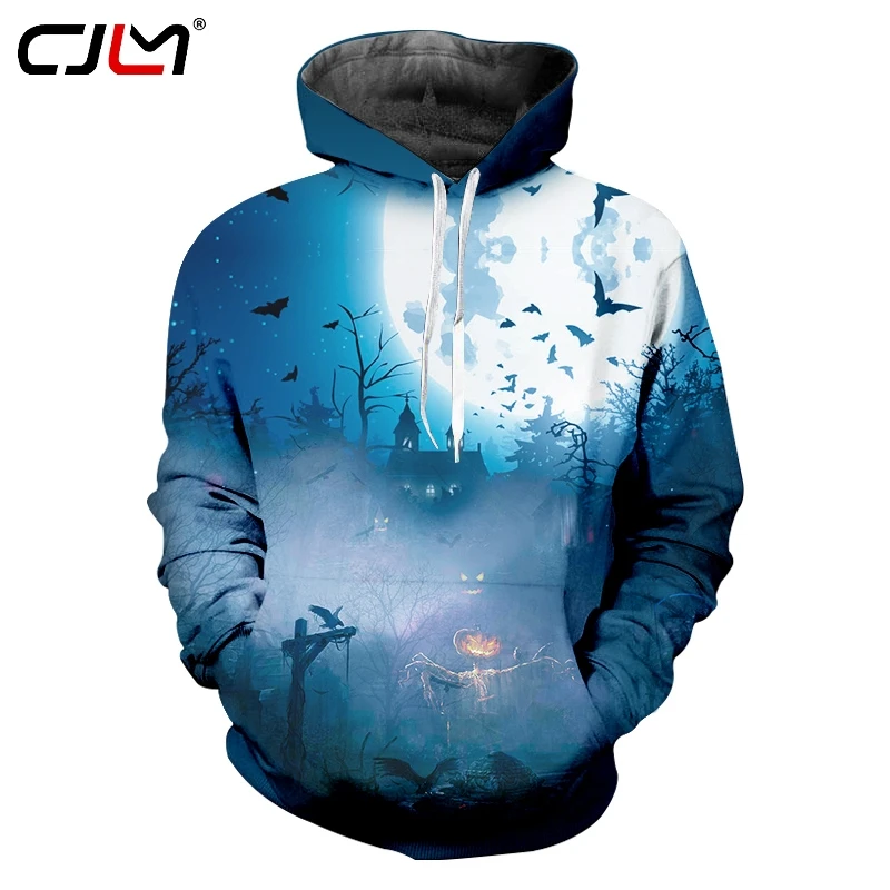 M MENS GOTHIC FULL ZIP UP HOODIE HOODED SWEATSHIRT TOP BIG KING SIZE 5XL