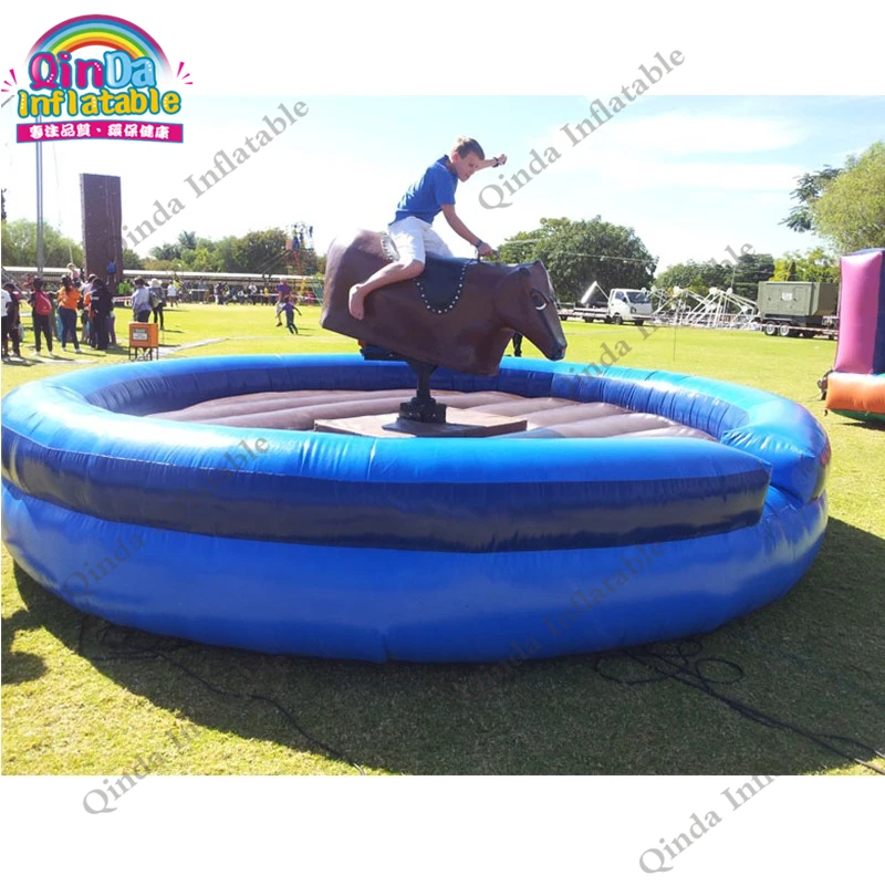 inflatable mechnical bull mat29