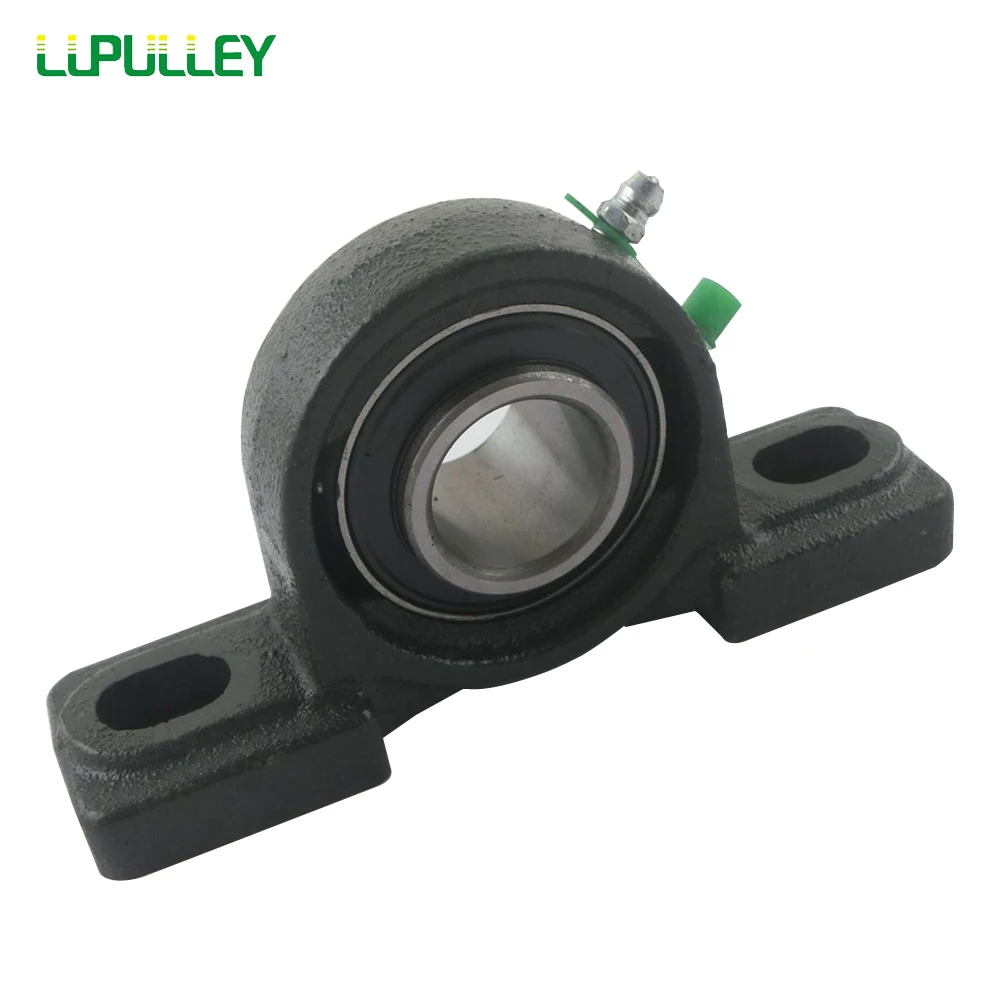LUPULLEY Pillow Block Bearing UCP204/UCP205 Insert Bearing with Housing Ball Balling Inner Bore Diameter 20mm/25mm for Machinery LUPULLEY Pillow Block Bearing UCP204/UCP205 Insert Bearing with Housing Ball Balling Inner Bore Diameter 20mm/25mm for Machinery