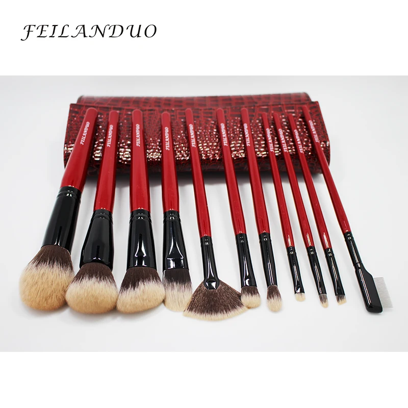 Tesoura de Maquiagem maquiagem de alta qualidade pbt Makeup Brushes Tools : Brushes For Makeup