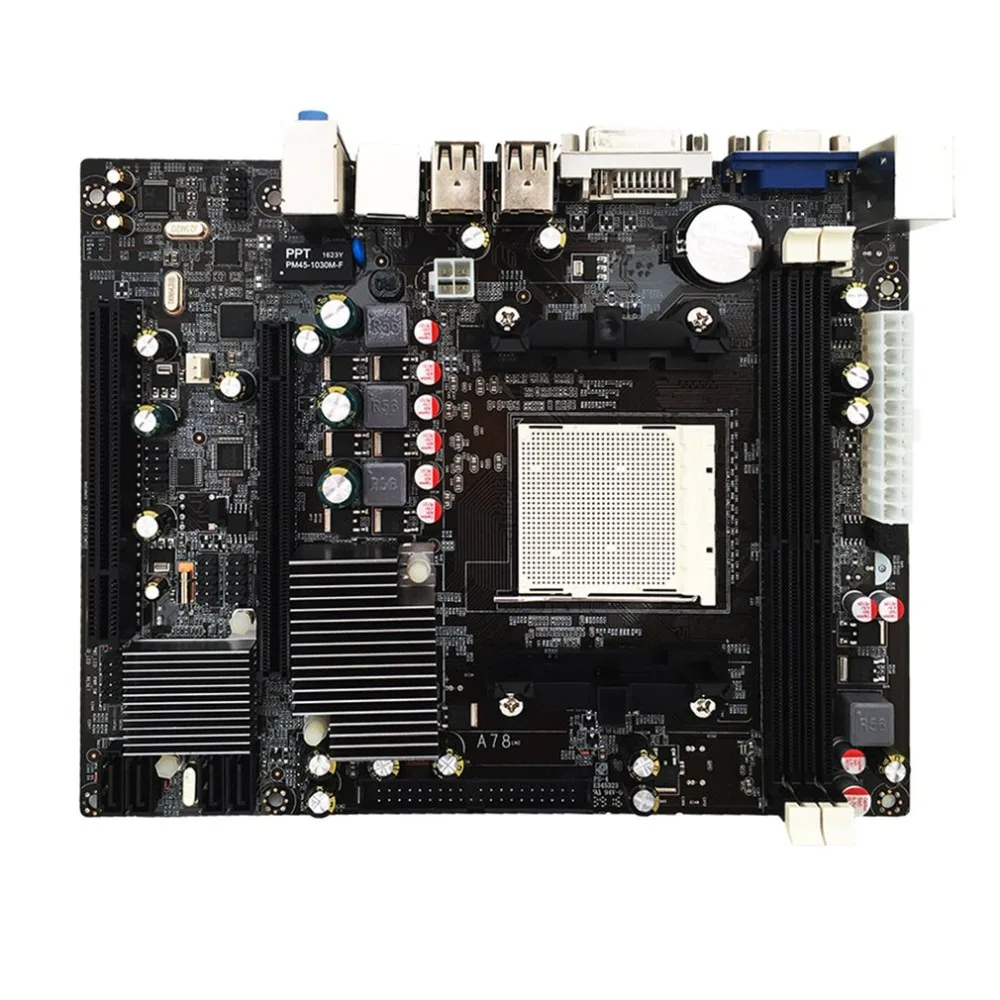 

A780 Practical Desktop PC Computer Motherboard Mainboard AM3 Supports DDR3 Dual Channel AM3 8G Memory Storage