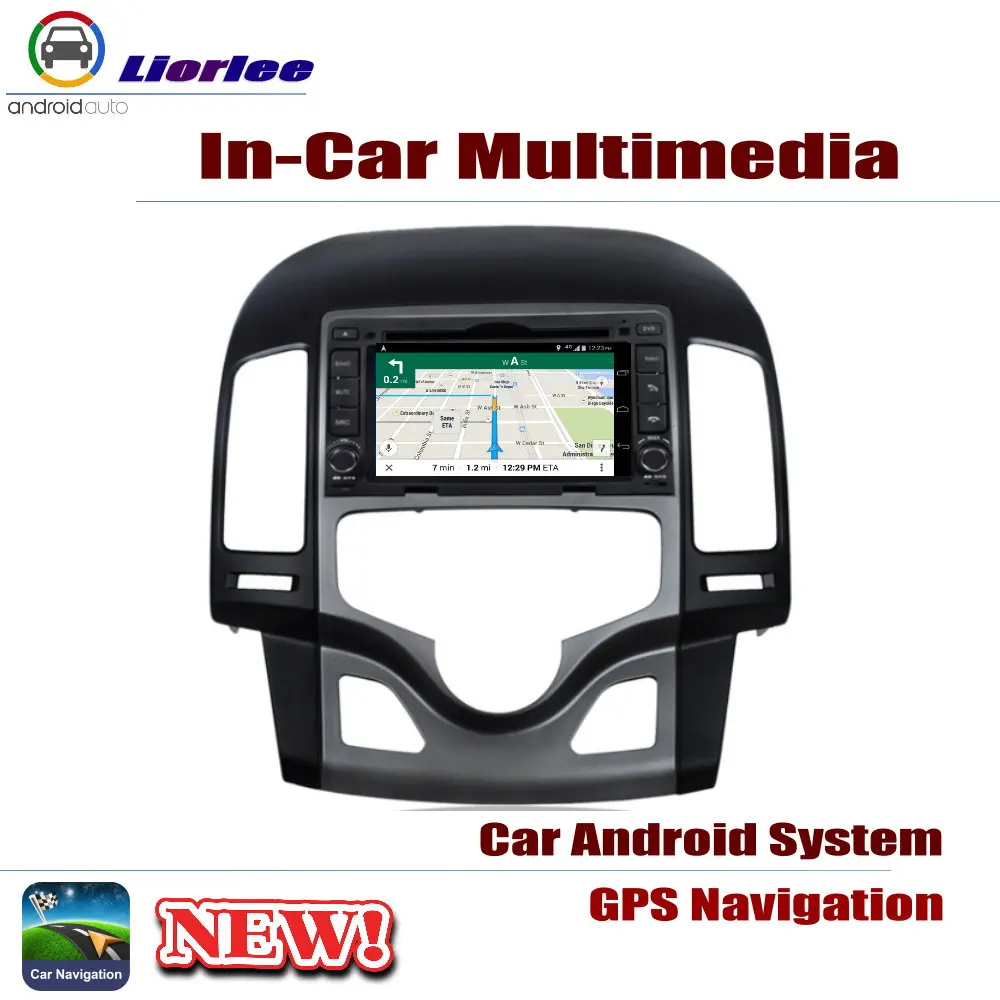 Excellent Car Android System RockChip PX5 1080P IPS LCD Screen For Hyundai Elantra Touring 2007~2012 DVD Player GPS Navigation 2