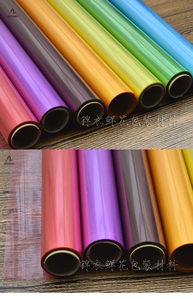 Baru Plastik Kertas Tisu Hadiah Pembungkus Kertas Kraft 10M Bunga Kertas Kemasan Bahan Kemasan Kertas DIY Kerajinan Persediaan