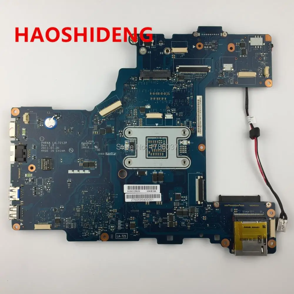 K000128620 LA-7212P لتوشيبا p770 p775 series laptop motherboard. اختبار جميع وظائف تماما! K000128620 LA-7212P لتوشيبا p770 p775 series laptop motherboard. اختبار جميع وظائف تماما!