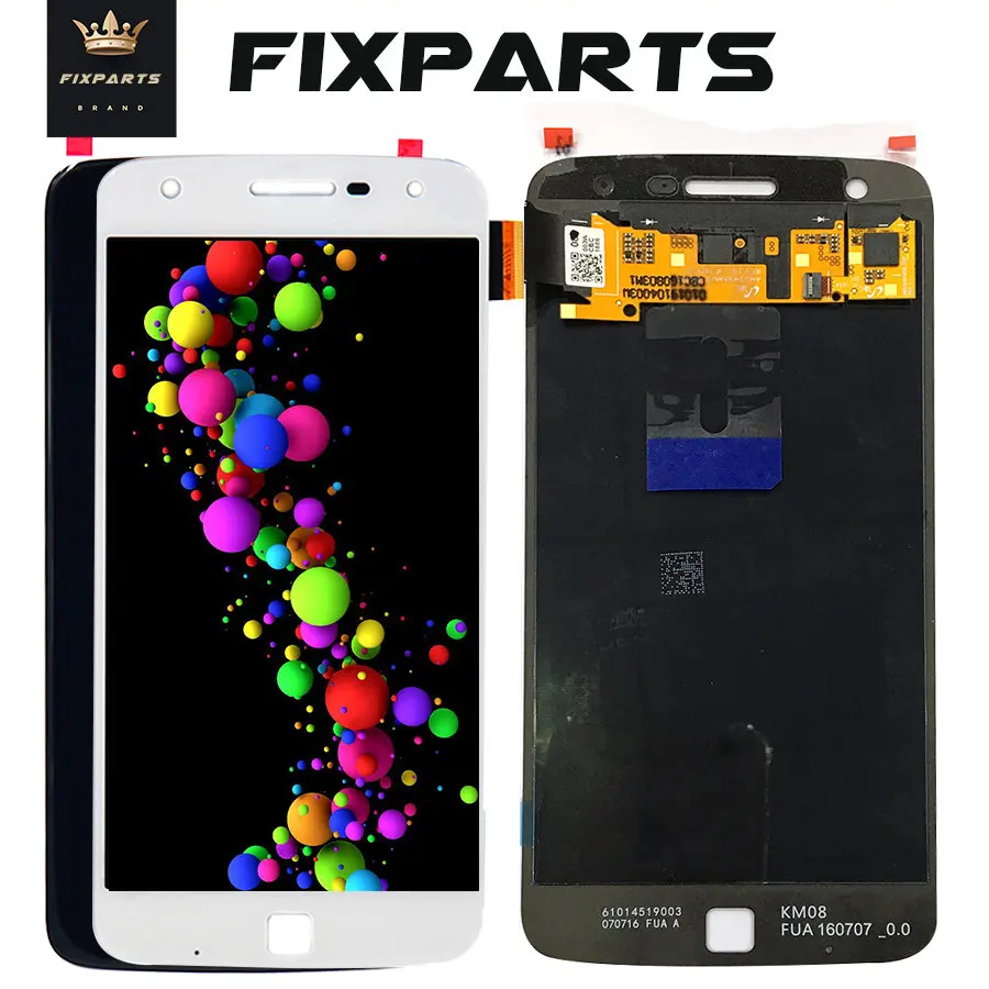 

Original For Motorola Moto Z Play LCD Display With Touch Screen Digitizer Panel Assembly Replace For 5.5 Moto Z2 Play XT1635 LCD