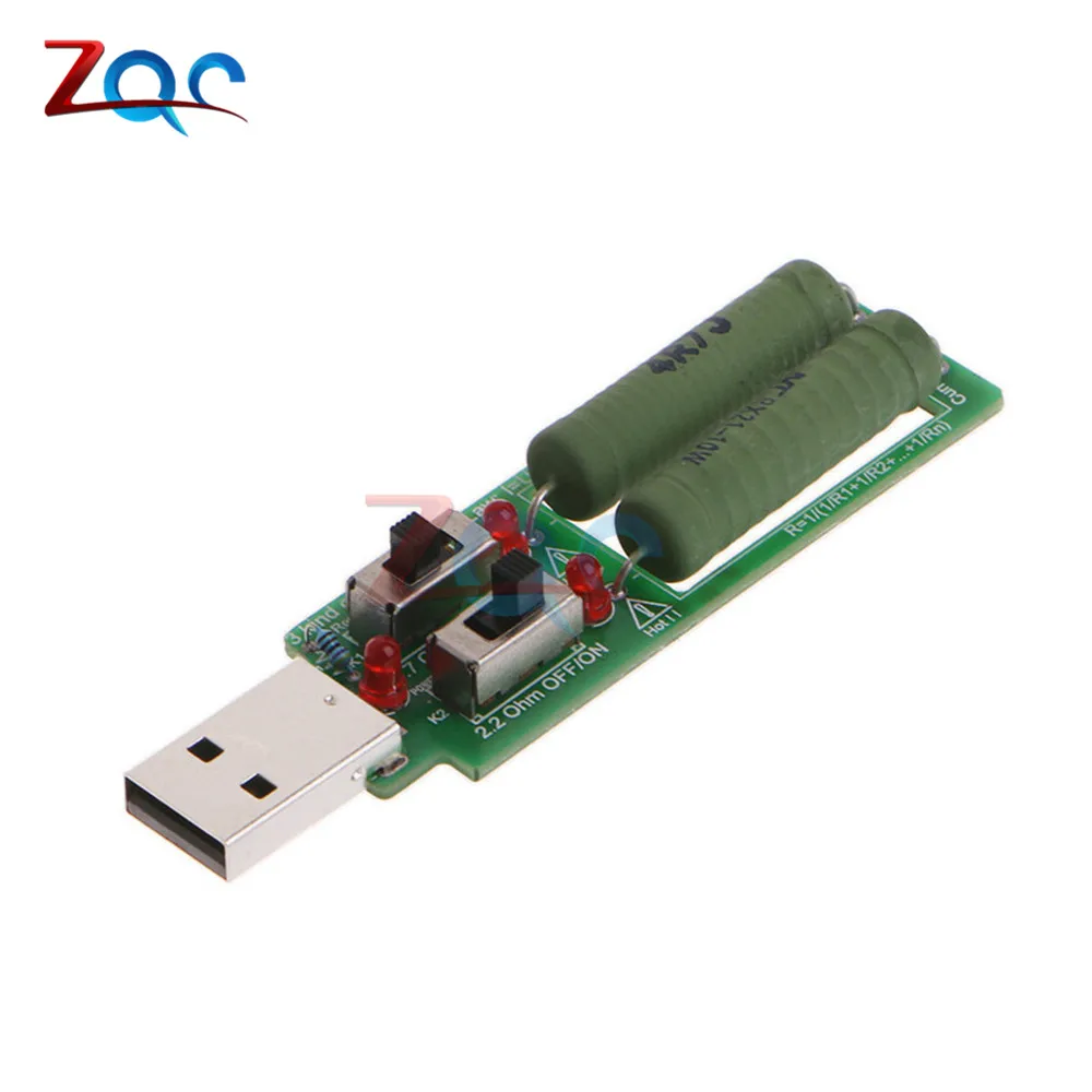 8 в 1 QC2.0 QC3.0 DC 4-30 в Электрический банк питания USB Емкость тестер напряжения измеритель тока монитор цифровой вольтметр Амперметр - Цвет: USB load resistor