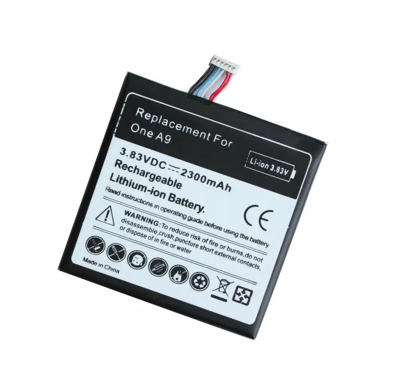 Ciszean 5 шт./лот 2300 мАч B2PQ9100 3 83 В постоянного тока сменный литий-полимерный