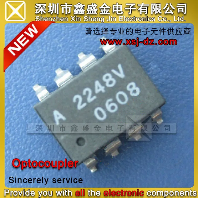 HCPL-2248V HCPL-2248 HCPL2248V ACPL-2248V A2248V A2248 HP2248 High CMR wide Vcc Logic Gate Optocouplers DIP-SMD 100% New | Электронные
