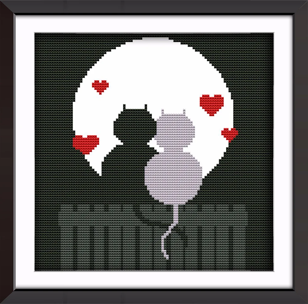 Набор для вышивки крестиком Joy Sunday из мультфильма Рай DMC|joy sunday|cross stitch kitscross set