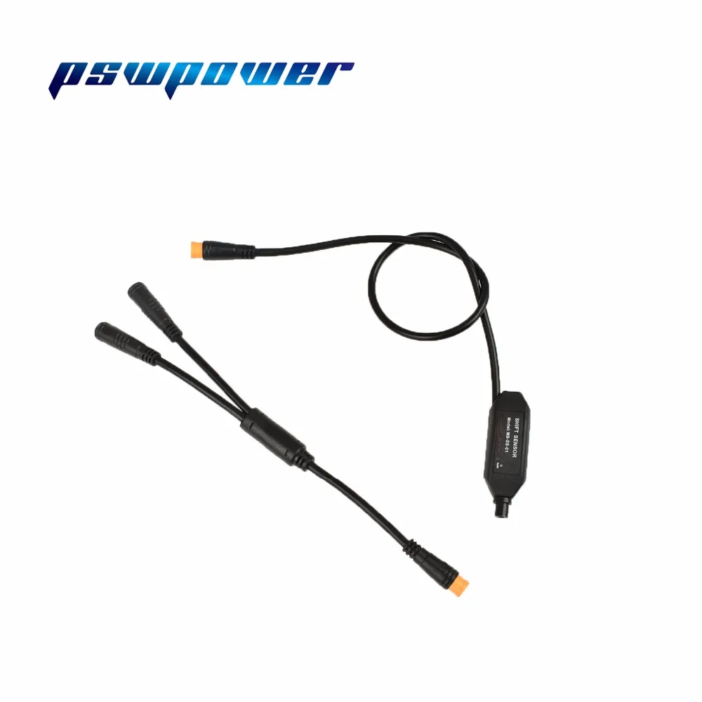 

PSWPOWER BF-Gear-Sensor and BF-Y-SPLITTER-1T2 cable BBSHD BBS02 BBS01 Bafang Mid Drive Electric Bike Bicycle